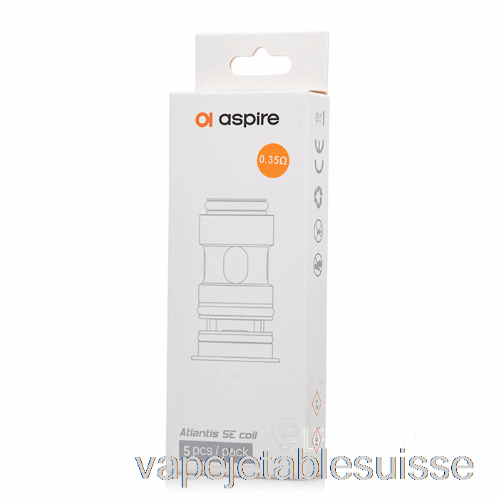 Vape Suisse Aspire Atlantis Se Bobines De Remplacement Bobines De 0,35ohm